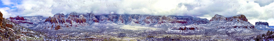 "Sedona Winter Wonderland" • Photograph by Susie Reed