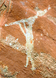 "Play Me A Song" Rock art near Sedona, AZ Photograph by Susie Reed