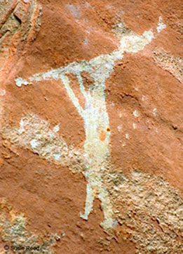 "Play Me A Song" • Rock Art near Sedona, AZ • Photo by Susie Reed