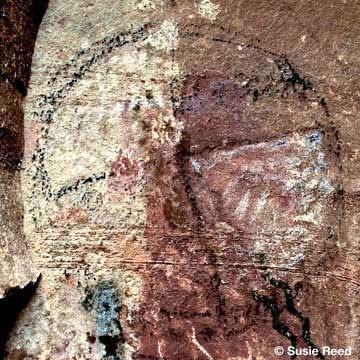  "Four Directions" • Rock art near Sedona, AZ Photograph by Susie Reed