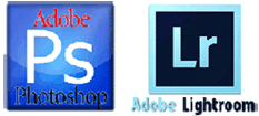 Photoshop & Lightroom Logos